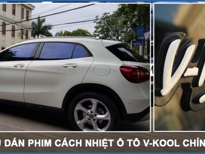 Dán phim cách nhiệt ô tô VKOOL