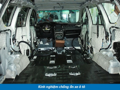 Kinh nghiệm chống ồn xe hơi
