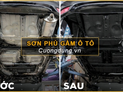 Dịch vụ sơn phủ gầm ô tô