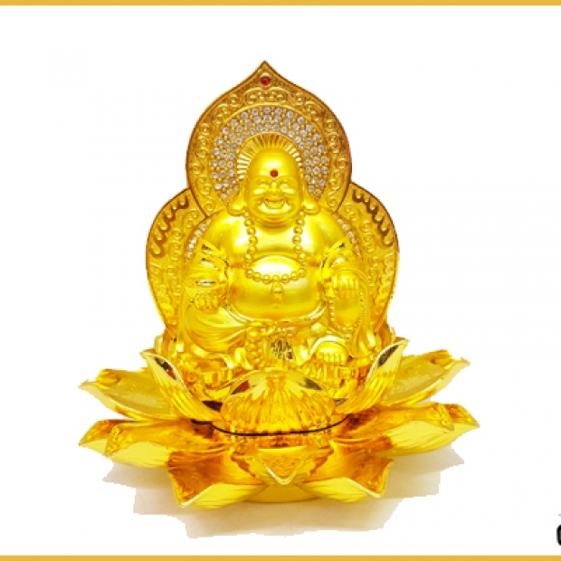 Tượng phật để taplo ô tô cao cấp