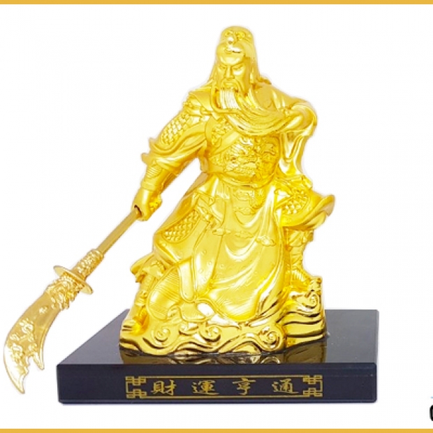 Tượng Quan Công để taplo ô tô